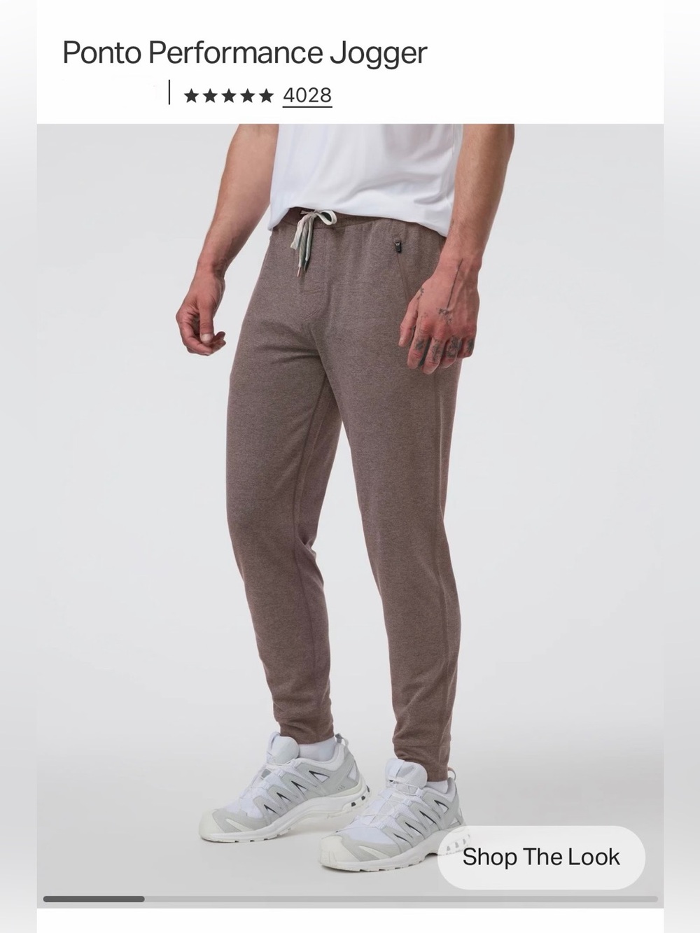Vuori Men’s Ponto Performance Jogger